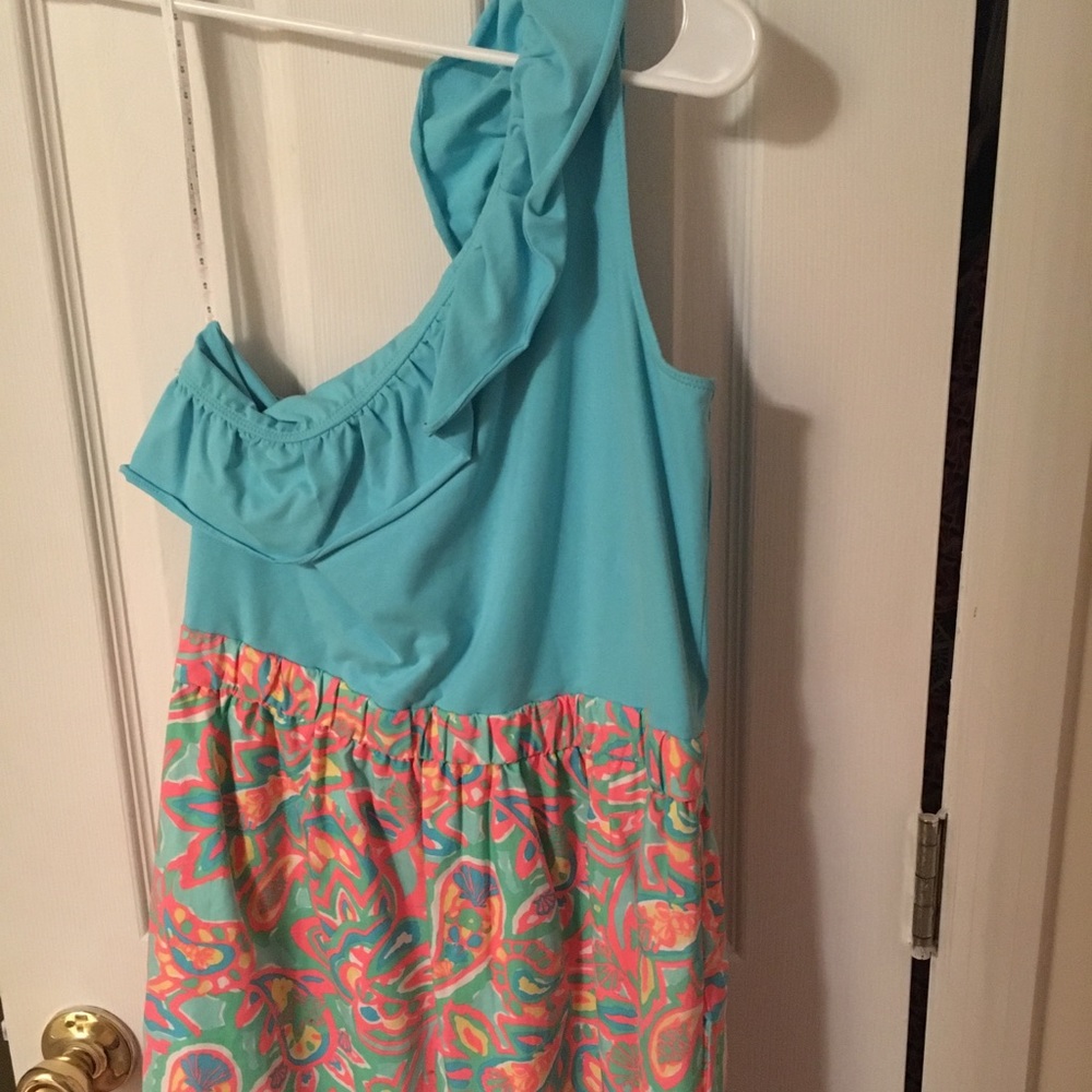 LILLY PULITZER | One shoulder dress